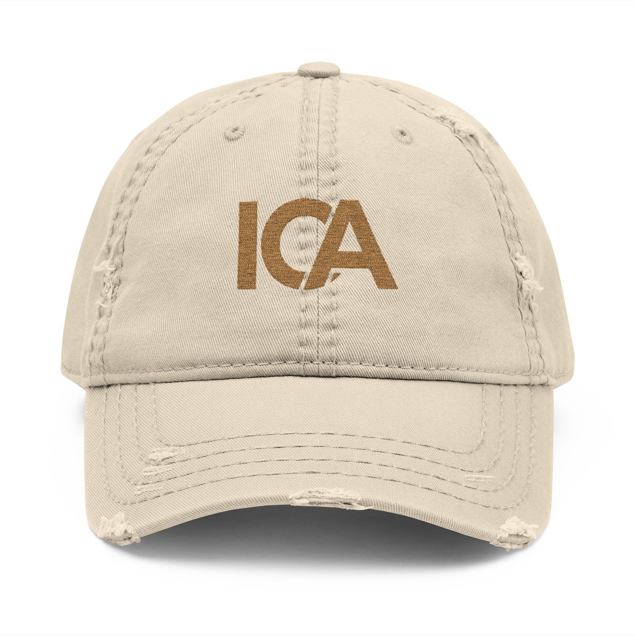 ICA Gold Monogram Cap