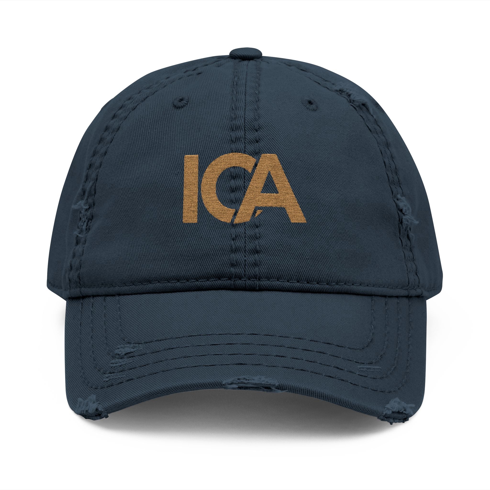 ICA Gold Monogram Cap