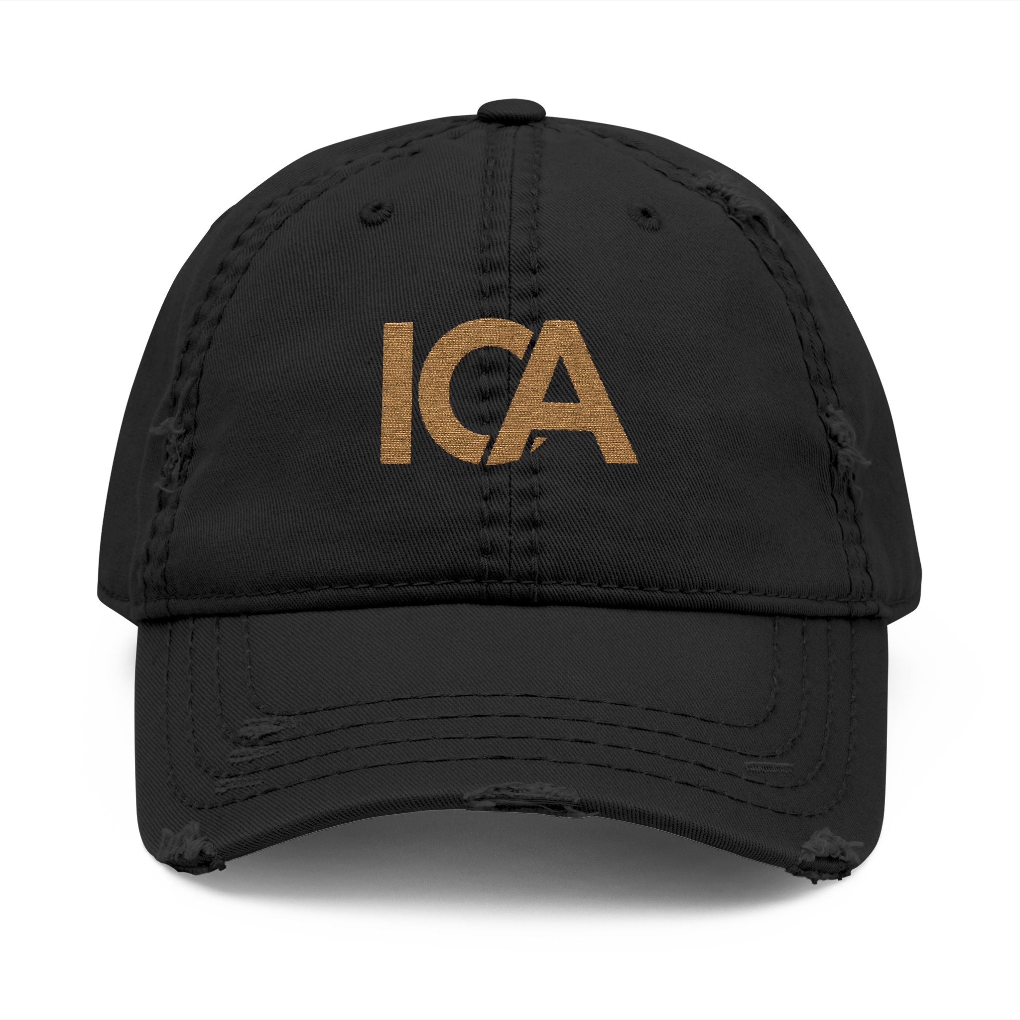ICA Gold Monogram Cap
