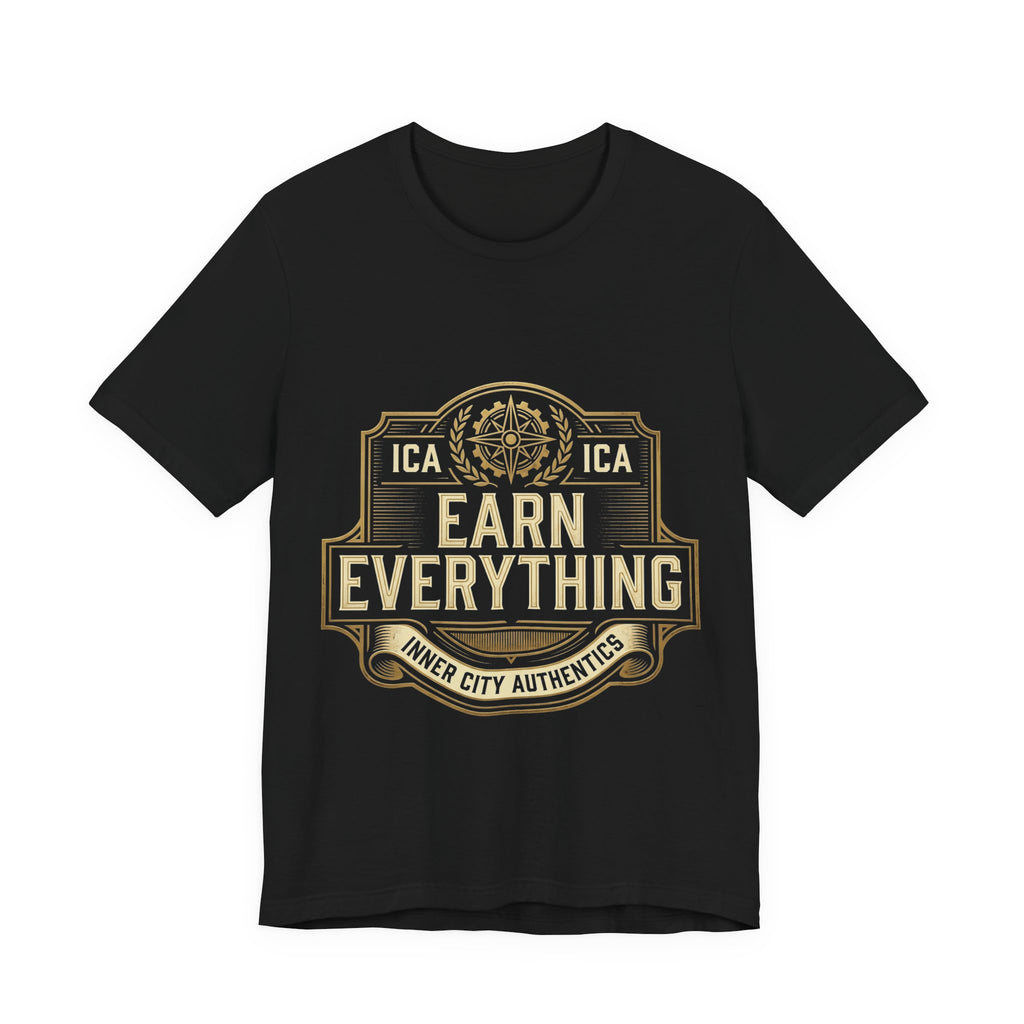 ICA No Shortcuts Varsity Tee — No. 07