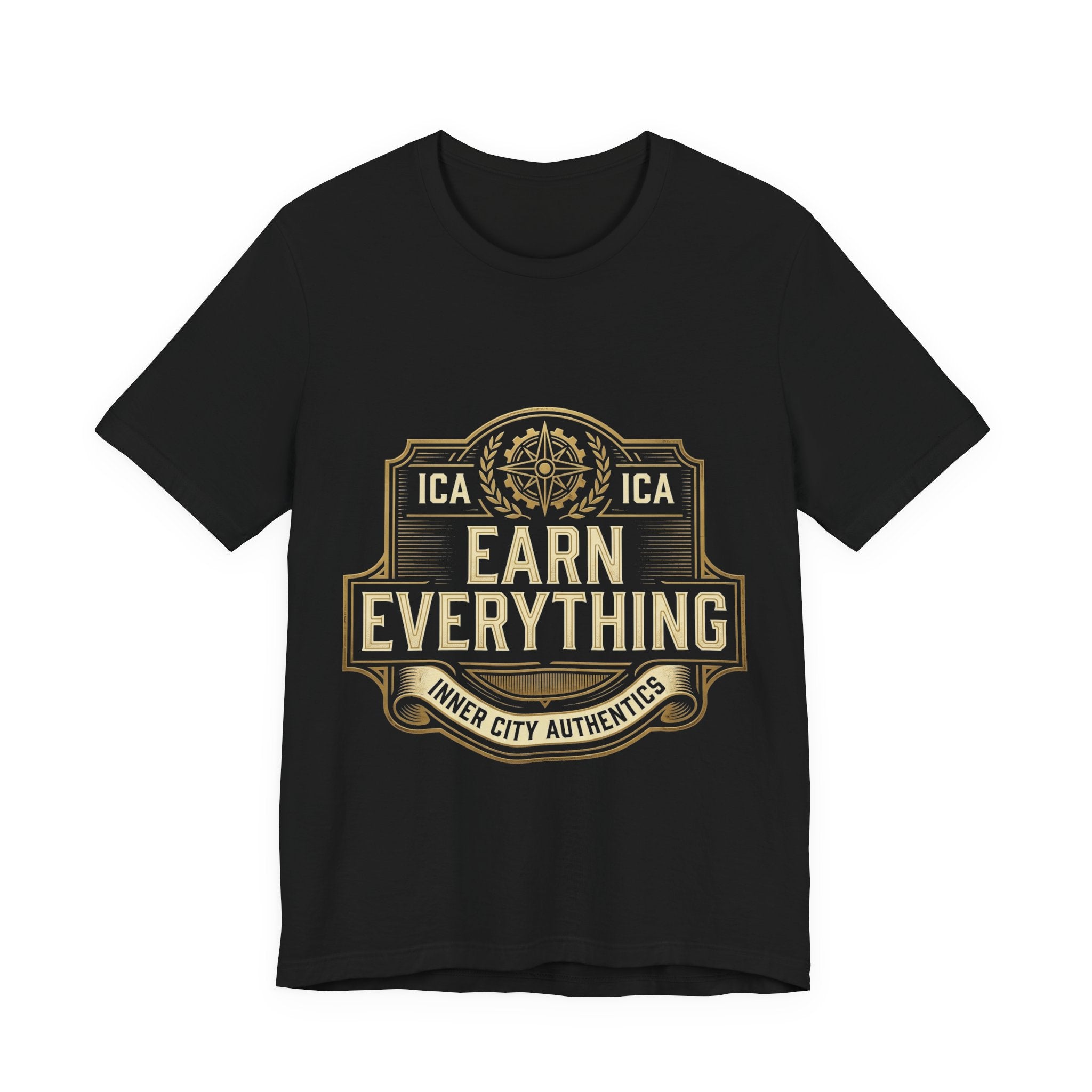 ICA No Shortcuts Varsity Tee — No. 07